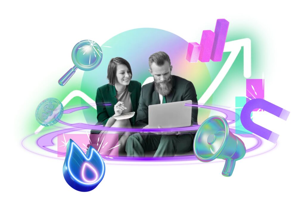 A importância do marketing em datas sazonais e como isso movimenta a economia 1 marketing digital png usando notebook 3d remix de negocios fundo transparente 2