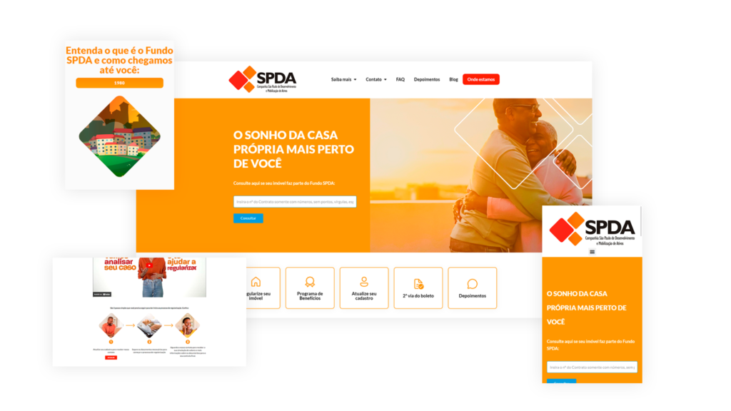 Desenvolvimento de site para programa de regularização de dívidas