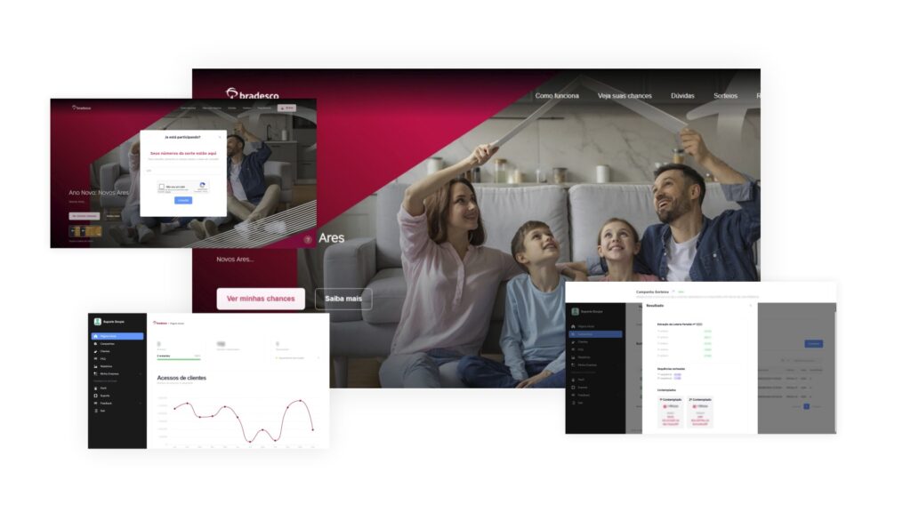Desenvolvimento de plataforma digital para campanhas promocionais e sorteios