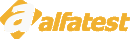 _Alfatest logo yellow